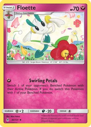 Floette 085  SM  Forbidden Light - Uncommon