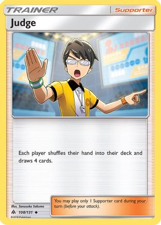 Judge 108  SM  Forbidden Light - Uncommon