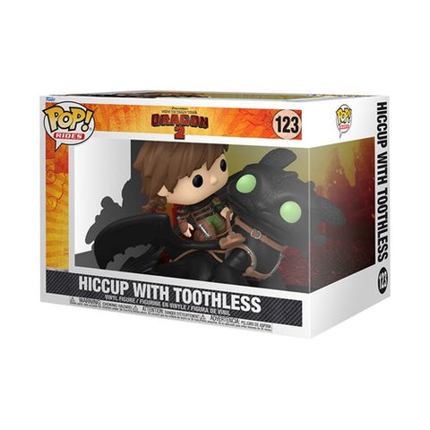 Funko Pop! How To Train Your Dragon 2 - Hiccup with Toothless #123