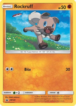 Rockruff - SM120  - Holofoil SM Promos - Promo