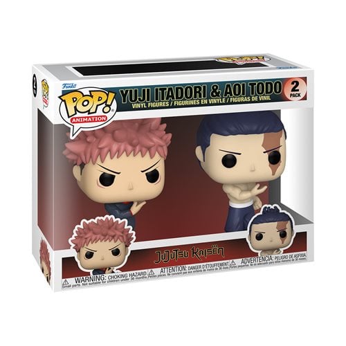 Funko Pop! Anime: Jujutsu Kaisen - Geto / Mai / Maki / Panda / Inumaki / Itadori & Todo 2pk