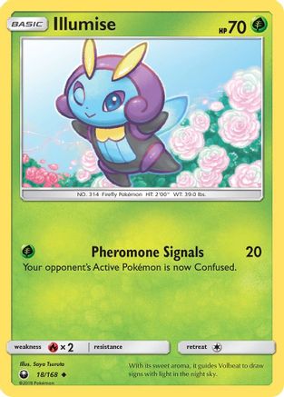 Illumise  SM  Celestial Storm - Uncommon