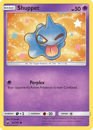 Shuppet (64) (64) 064  - Reverse Holofoil SM  Celestial Storm - Common