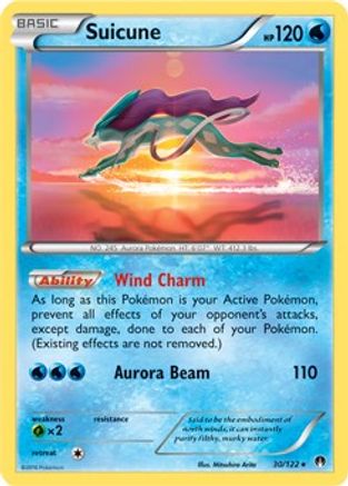 Suicune (Cosmos Holo) 030/122  - Holofoil Blister Exclusives - Promo