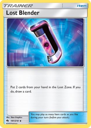 Lost Blender 181  SM  Lost Thunder - Uncommon