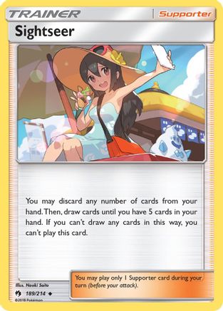 Sightseer 189  SM  Lost Thunder - Uncommon