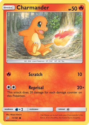 Charmander (11) (11) 011  SM  Team Up - Common