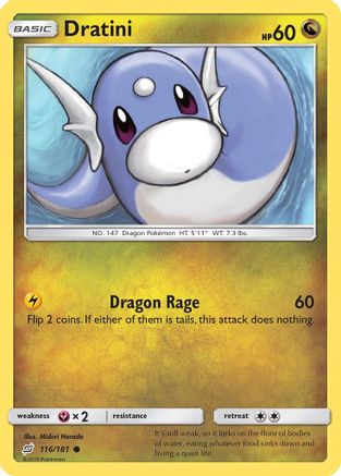 Dratini (116) (116) 116  SM  Team Up - Common