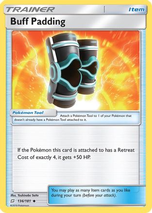 Buff Padding/181  - Reverse Holofoil SM  Team Up - Uncommon
