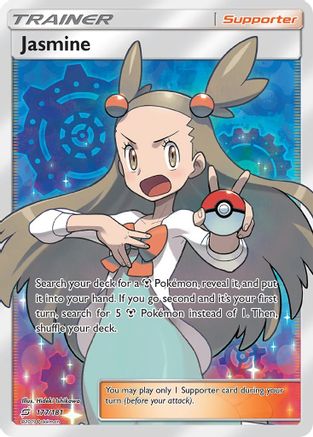 Jasmine (Full Art)  - Holofoil SM  Team Up - Ultra Rare