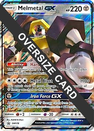 Melmetal GX - SM178  - Holofoil Jumbo Cards - Promo