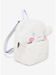 LOUNGEFLY SANRIO CINNAMOROLL FUZZY MINI BACKPACK