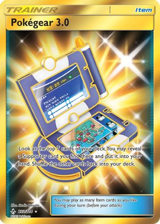 Pokegear 3.0 (Secret) 233  - Holofoil SM  Unbroken Bonds - Secret Rare