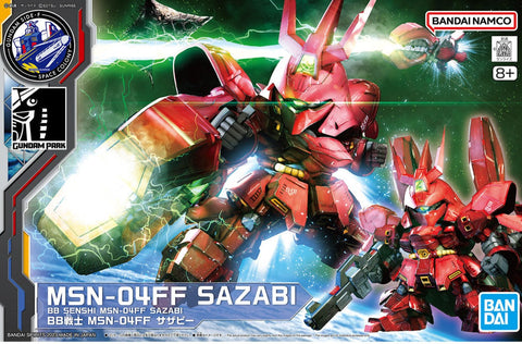 Premium Bandai BB Senshi MSN-04FF SAZABI Gundam Base Side-F Limited Model Kit JP
