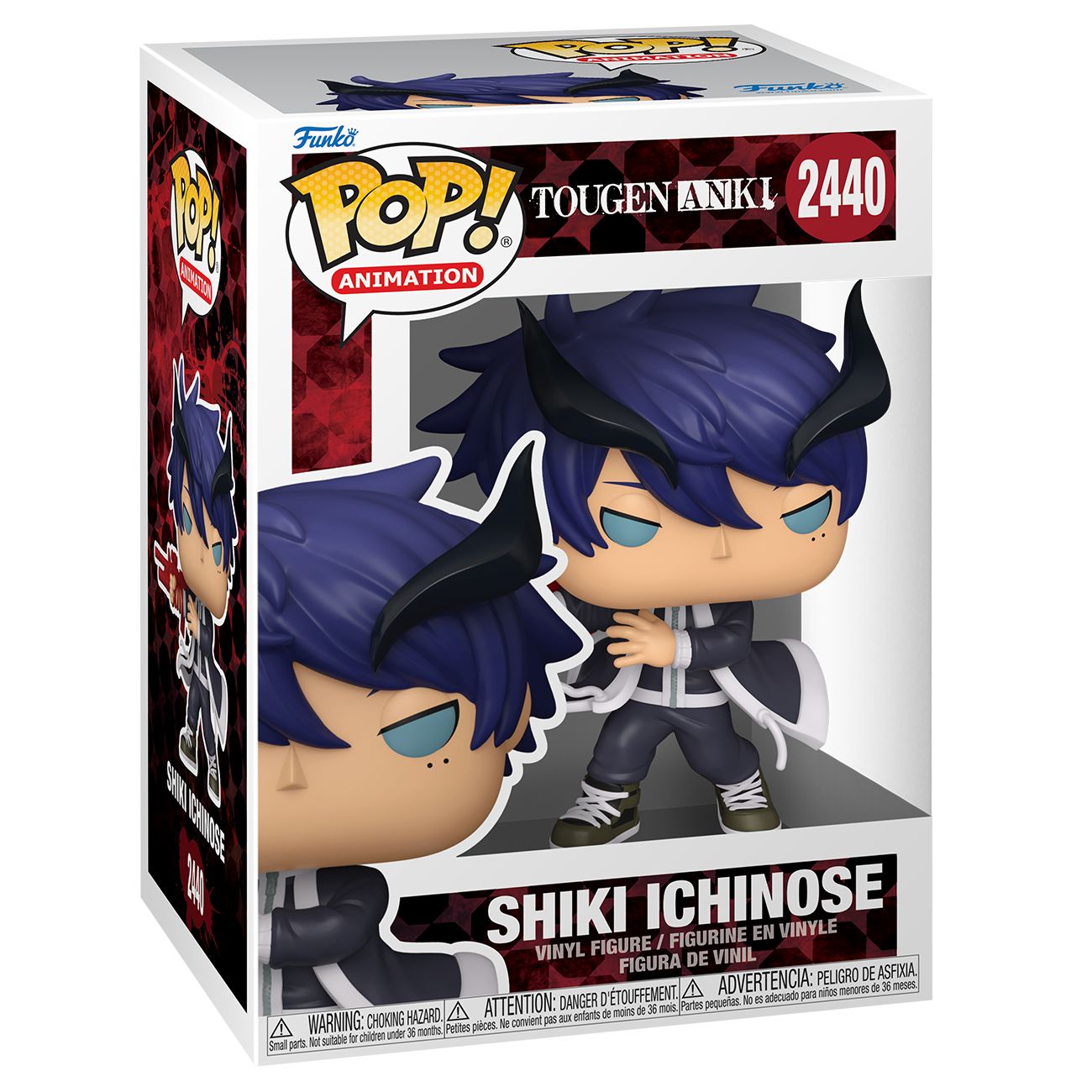 Funko Pop! Anime: Tougen Anki - Shiki Ichinose / Jin Kougasaki (COMMON & CHASE) / Naito Mudano / Mikado Momodera / Kuina Sazanami *PREORDER*