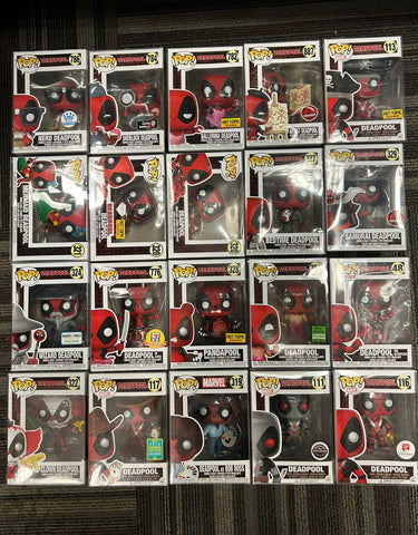 Funko Pop! Deadpool Lot **WEB ONLY**