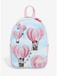 LOUNGEFLY DISNEY MINNIE MOUSE HEART BALLOON MINI BACKPACK