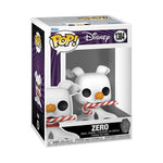 Funko Pop! Disney The Nightmare Before Christmas 30th Anniversary Zero With Candy Cane #1384