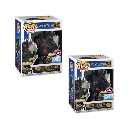 Funko Pop! Anime: Black Clover - Berserk Asta #2620 [MyPops Canada Exclusive] *PREORDER*