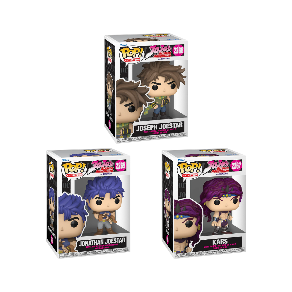 Funko Pop! Anime: Jojo's Bizarre Adventure - Jonathan / Joseph / Kars