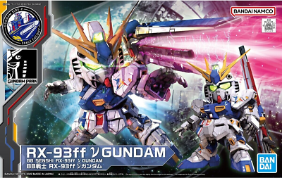 Premium Bandai BB Senshi RX-93ff Nu Gundam Gundam Base Side-F Limited Model Kit