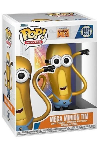 Funko Pop! Movies: Despicable Me 4 - Mega Minion Jerry / Mega Minion Dave / Mega Minion Tim / Mega Minion Mel / Mega Minion Gus