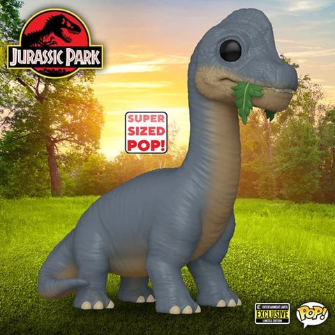 Funko Pop! Super 6-inch Jurassic Park Brachiosaurus #1443 [EE EXCLUSIVE] *PREORDER*