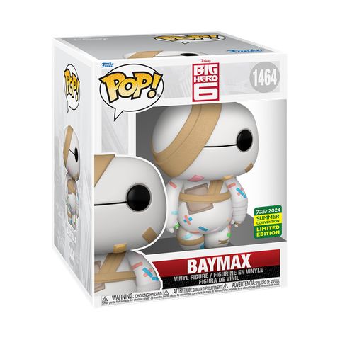 Funko Pop! Big Hero 6 - Baymax (Bandages) #1464 [2024 SDCC / MYPOPS EXCLUSIVE Shared Convention Exclusive]