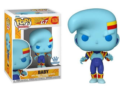 Funko Pop! Anime: Dragon Ball GT - Baby #1636 / Goku #1634 / Super Baby 2 #1635 / Super Saiyan 3 Goku #1633 *PREORDER*