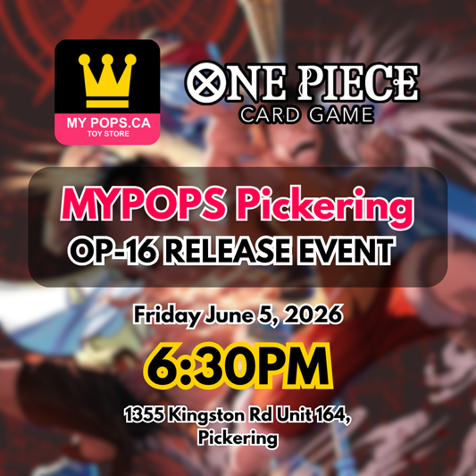 One Piece TCG - OP16 The Time of Battle Release Event (Pickering) - June 5th @ 6:30pm