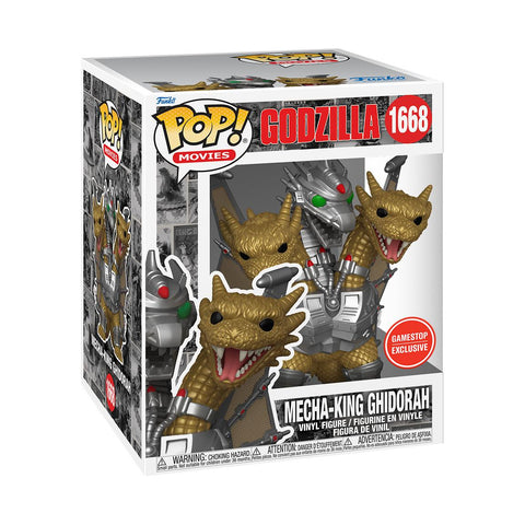 Funko Pop! Movies: Godzilla - 6" Mecha-King Ghidorah #1668 [GameStop Exclusive]