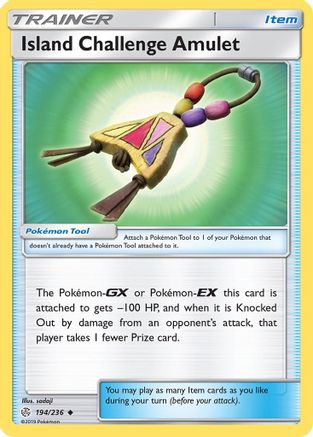 Island Challenge Amulet/236  SM  Cosmic Eclipse - Uncommon