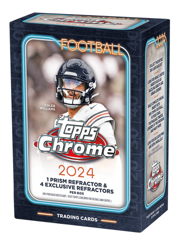 2024 TOPPS CHROME FOOTBALL VALUE BOX (BLASTER)