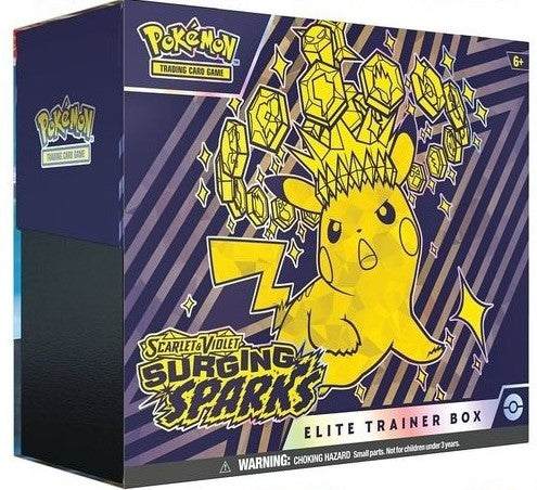 Pokemon TCG: Scarlet & Violet - Surging Sparks Elite Trainer Box