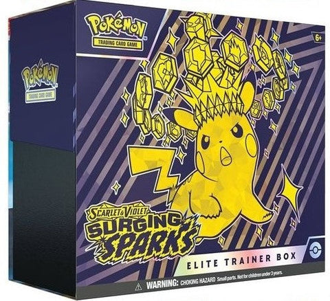 Pokemon TCG: Scarlet & Violet - Surging Sparks Elite Trainer Box (ETB)