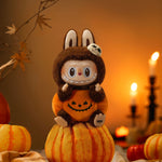 PopMart: The Monsters (Labubu) - "Happy Halloween" (Pumpkin) Vinyl Face Pendant Keychain