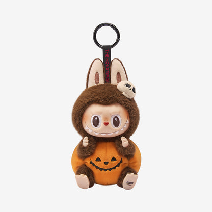 PopMart: The Monsters (Labubu) - "Happy Halloween" (Pumpkin) Vinyl Face Pendant Keychain