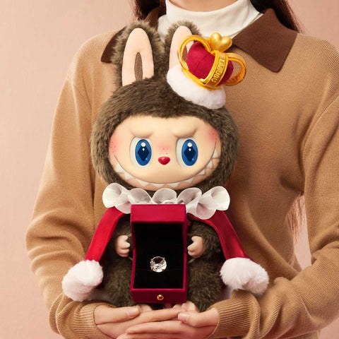 PopMart: The Monsters (Labubu) - "Let's Checkmate - King" Vinyl Face Doll