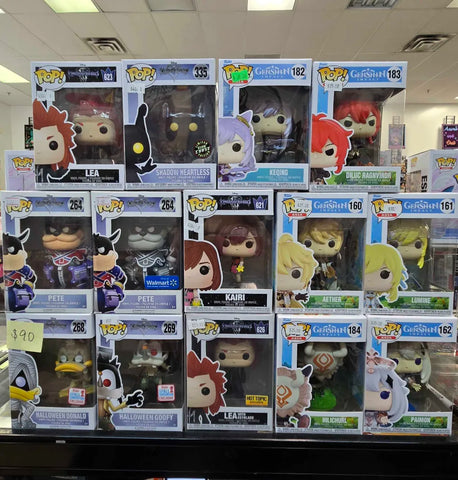 Funko Pop! GAMES - KINGDOM HEARTS/GENSHIN IMPACT "WEB ONLY"