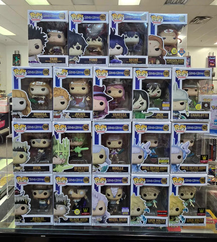 Funko Pop! ANIME - BLACK CLOVER "WEB ONLY"