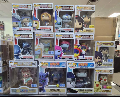 Funko Pop! ANIME - YUGIOH / INUYASHA / ONE PIECE / TRIGUN / NARUTO MIX "WEB ONLY"