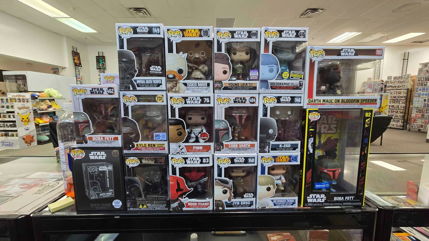 Funko Pop! STAR WARS "WEB ONLY"
