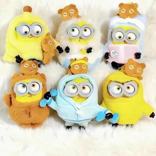 52TOYS - Minions Bob & Tim Better Together Plush Keychain Blind Box