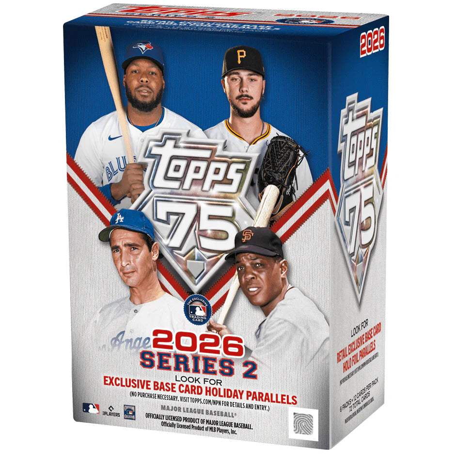 2026 Topps - MLB Baseball Series 2 Blaster Value Box