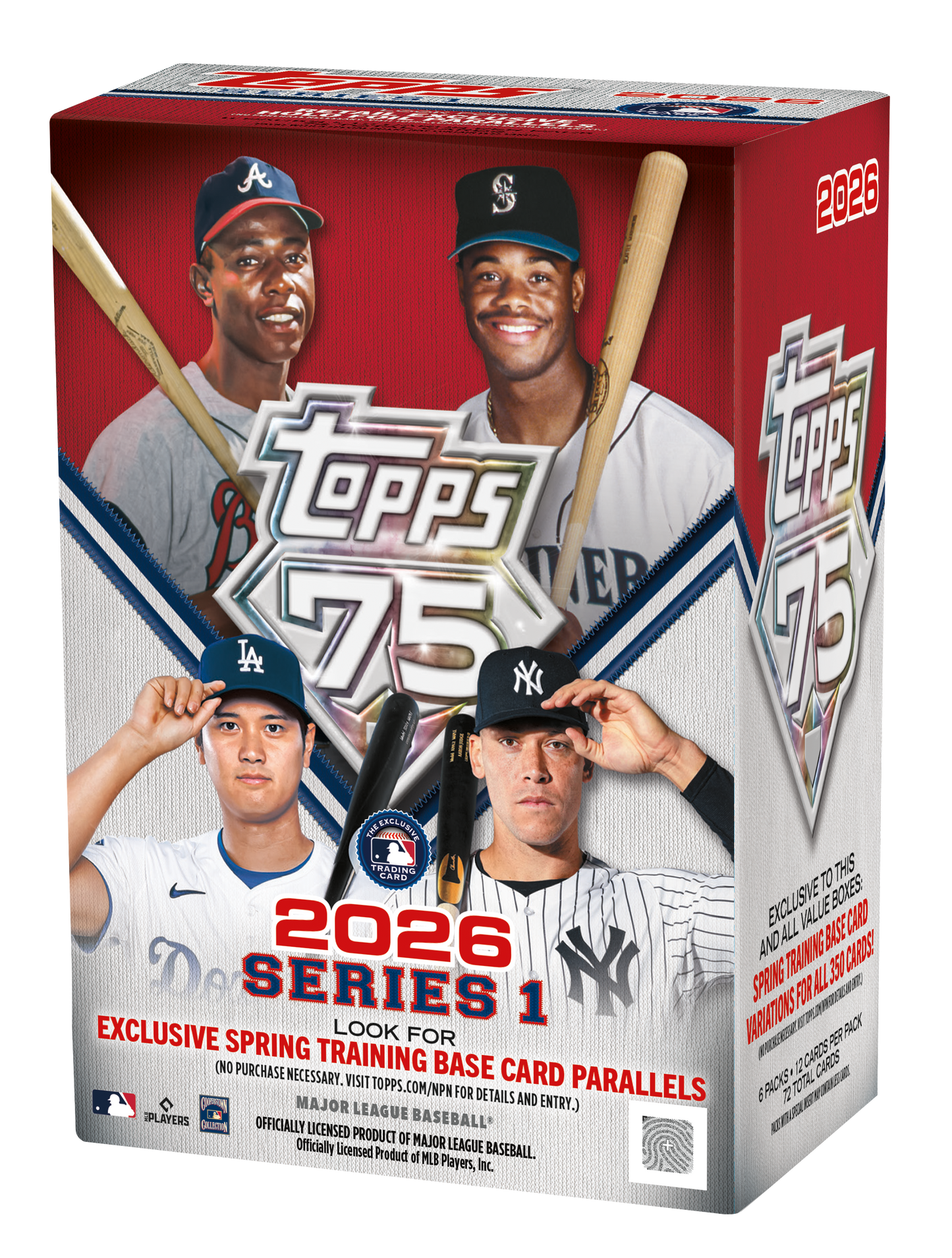 Topps - 2026 Series 1 Baseball Sealed Value Blaster Box