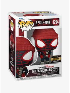 Funko Pop Marvel Gamerverse Spider-Man Miles Morales Pop! Miles Morales (Winter Suit) #1294 (Hot Topic Excl.)
