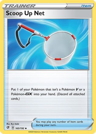 Scoop Up Net 165  - Reverse Holofoil SWSH02 Rebel Clash - Uncommon