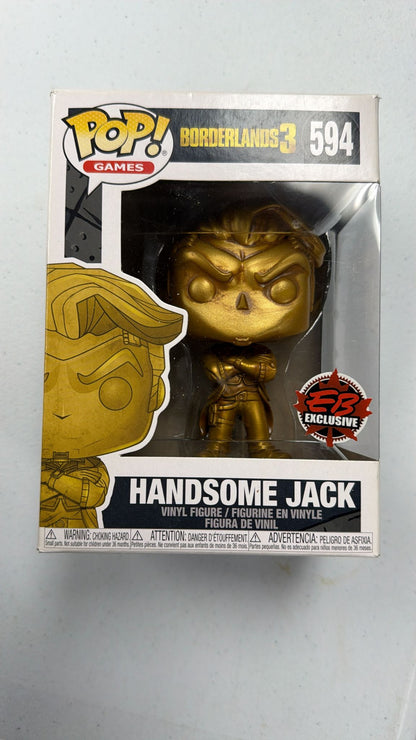 Funko Pop! BORDERLANDS 3 - Handsome Jack (Gold) #594 [EB Games Exclusive] **WEB ONLY**