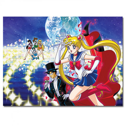 Sailor Moon Group 500-Piece Puzzle Great Eastern Animation Puzzle
