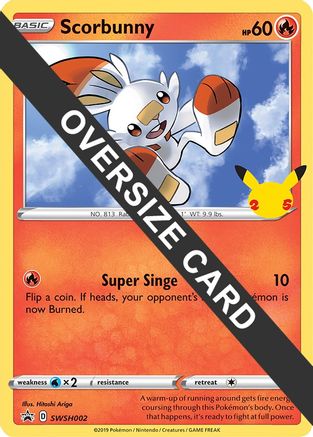 Scorbunny  First Partner Pack - Promo